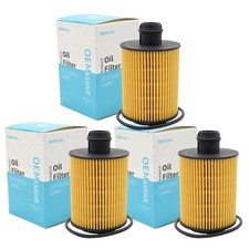 3pcs Engine Oil Filter For