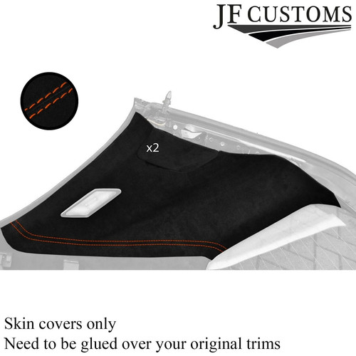 Orange stitch convertible - orange,
