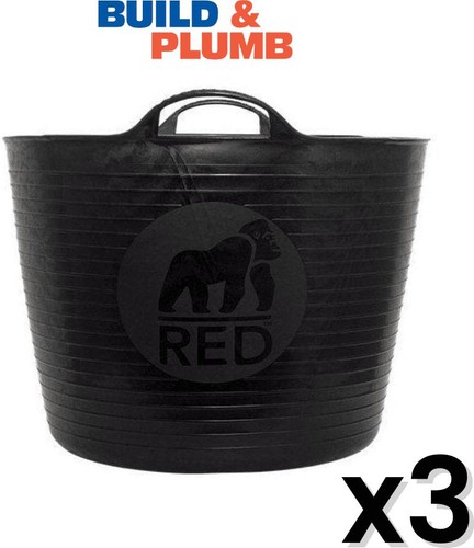 Black gorilla tub trug - gorilla,