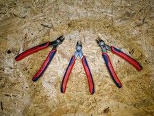 3x Knipex Super Knips 78 61 125 Used Regrinding!!  Factory Seconds!