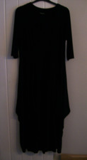 CHESCA  SIZE 2 16 BLACK  PARACHUTE BALLOON DRESS PERFECT CHRISTMAS WINTER PARTY
