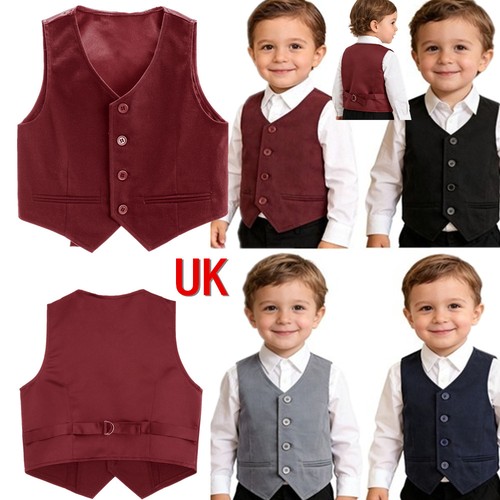 Kids formal suit vest - uk,