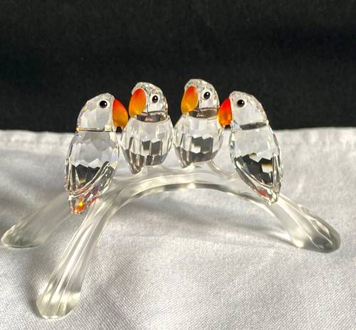 Swarovski lovebirds baby - swarovski,