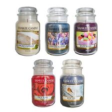 Yankee Candle Large Candles Rare - Angel Wings, My Serenity, True Rose and more