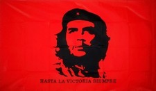 CHE GUEVARA FLAG 3 X 2 FEET COMMUNIST VICTORY FLAG REVOLUTION