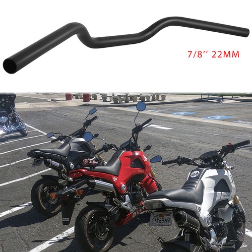 Matte black motorcycle - motorcycle, 7/8"