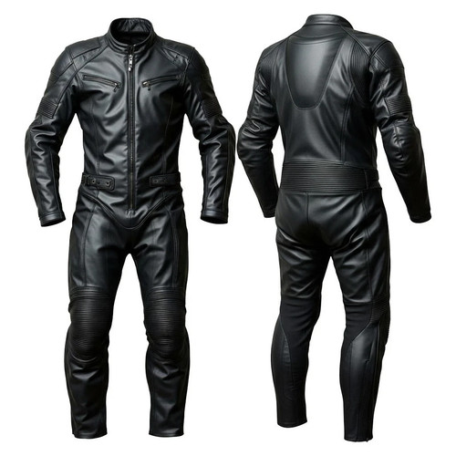 Motorcycle biker leather suit - motorcycle,