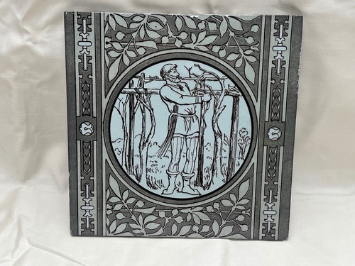 Antique inch minton tile - antique,