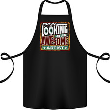 Youre Looking at an Awesome Artist Cotton Apron 100% Organic