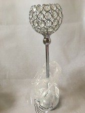 Crystal Effect Candle Holder 43cm. From Home Bargains. Brand New and Boxed. 