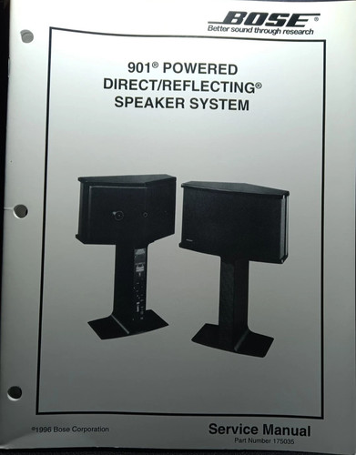 Bose 901 powered - bose,