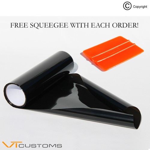 Dark black taillight tint car - dark,