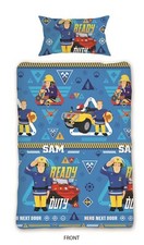 Fireman Sam Single Duvet Cover
