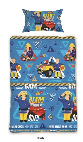 Fireman sam single duvet - single, cover