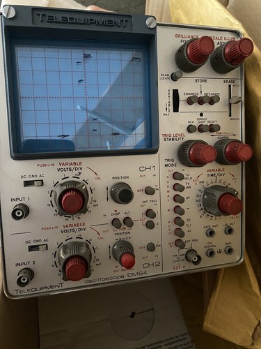 Telequipment oscilloscope dm64 - telequipment,