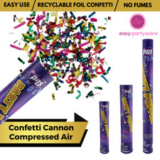 Party Confetti Cannon Large Party Poppers 60cm 30cm 20cm Compressed Air Wedding