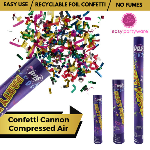 Party confetti cannon - cannon, large