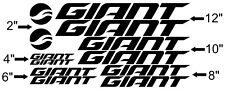 Giant Bike Frame Decals. Reign