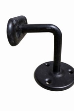 4x Black Handrail Brackets