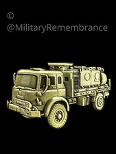 Bedford MK MJ UBRE Unit Bulk Refuelling Equipment Truck Lapel Pin (V108)