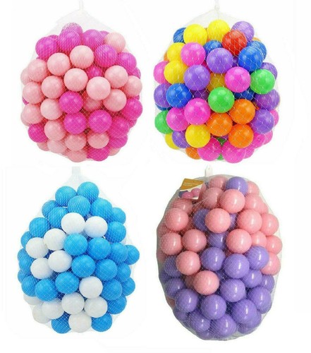 Plastic soft kids play - plastic, balls