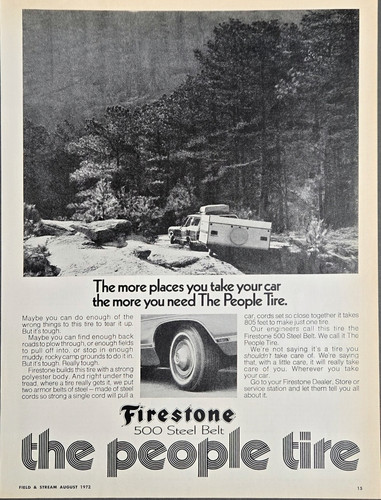 1972 firestone 500 - 500, belt