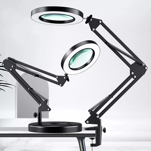 With magnifier magnifying - magnifier,