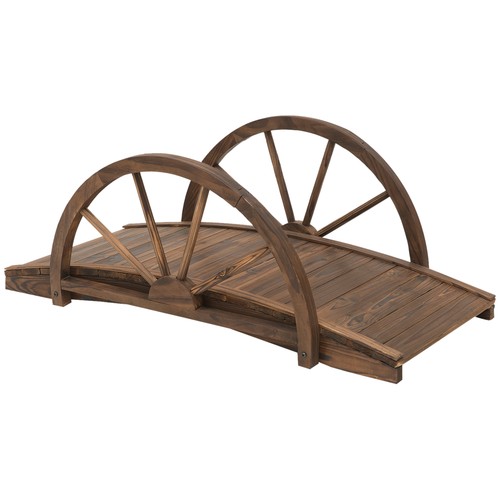 Outsunny wooden garden - outsunny, bridge