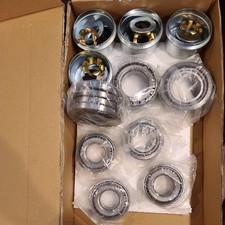 4Sets 7000 LB Boat Trailer Axle Bearing Kits, 25580 14125A READ Bearing Kits, 