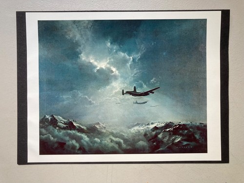 Vintage aviation print - vintage,