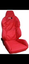 CAR SEAT COVER IN RED TO FIT