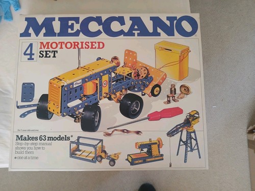 Vintage meccano motorised - vintage, set