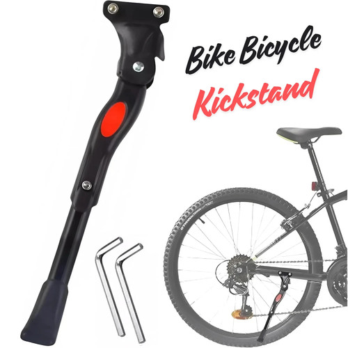 Adjustable bicycle kickstand - adjustable,