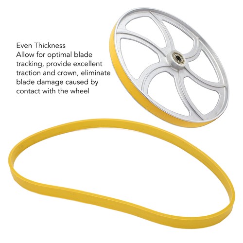Band saw tire yellow anti - 2x,