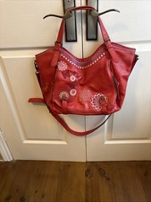 Desigual Medium Red Bag 15in x 10ins