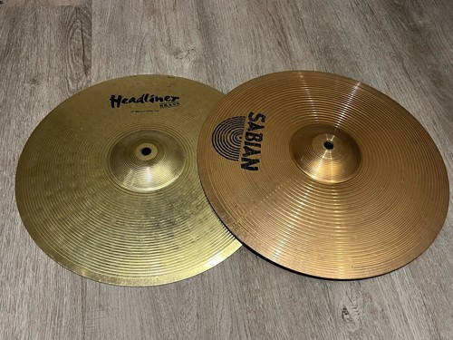 Mixed hat cymbals - hi,
