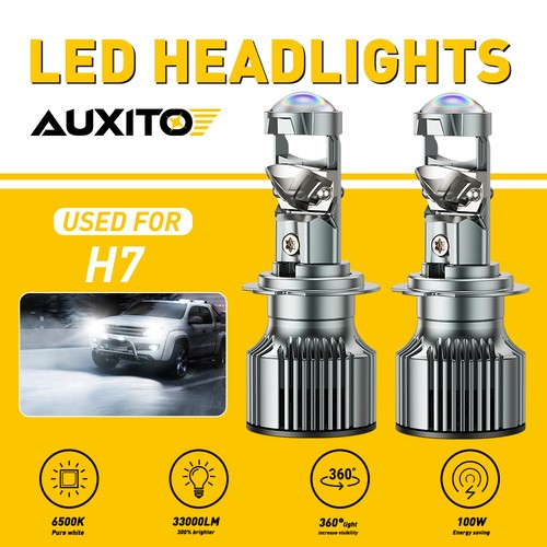 Pair led headlight bulb - h7,
