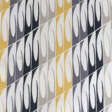 SCION HARLEQUIN CURTAIN CUSHIONUPHOLSTERY FABRIC DESIGN Mistral 5.7M GreyYellow