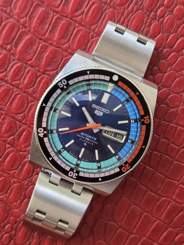 Seiko sports 6119 6050 blue - 5, 6119-6050
