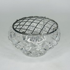 Cut Crystal Glass Rose Posy