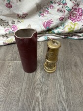 Vintage Brass Miner's Safety