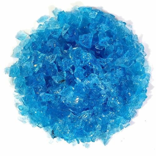 Sky blue crushed glass - sky,