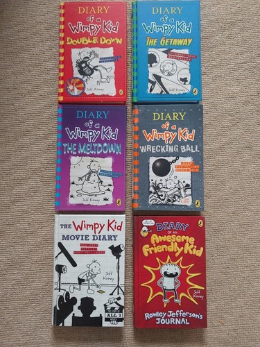 Diary wimpy kid hard - 6x,