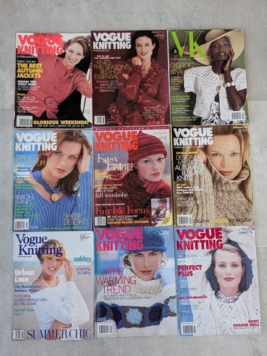 Vintage vogue knitting - vogue,