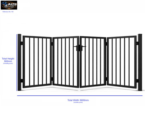 Gates metal gate garden door - metal,