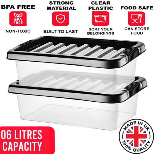 Plastic storage boxes - plastic,