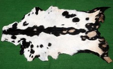 Luxury Goat hide Rug Hair on
