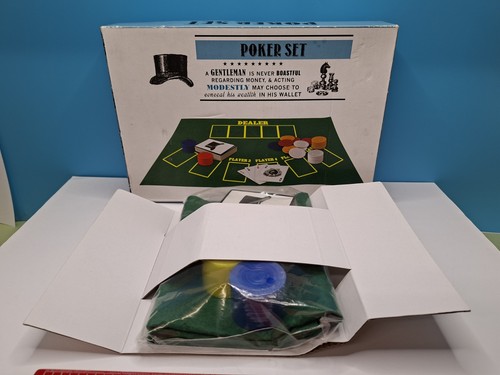 Travel poker set with - travel,