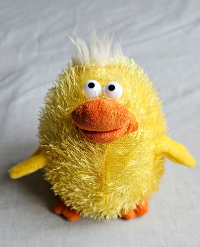 Funny looking yellow - looking, soft