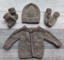 NEW Hand knitted new born